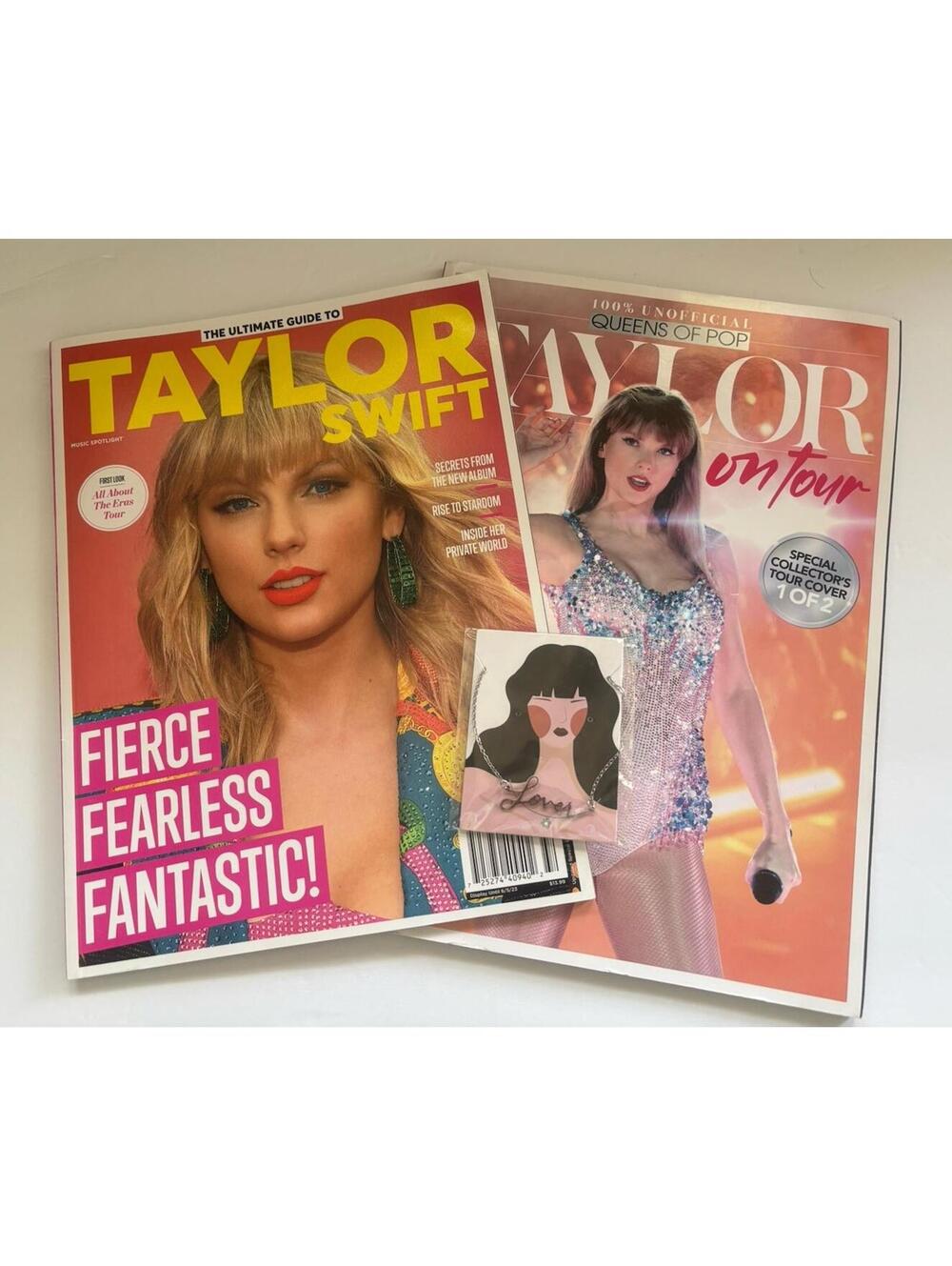 Taylor Swift Fearless Speak Now and The Red Tour World Tour Books Lot Bundle